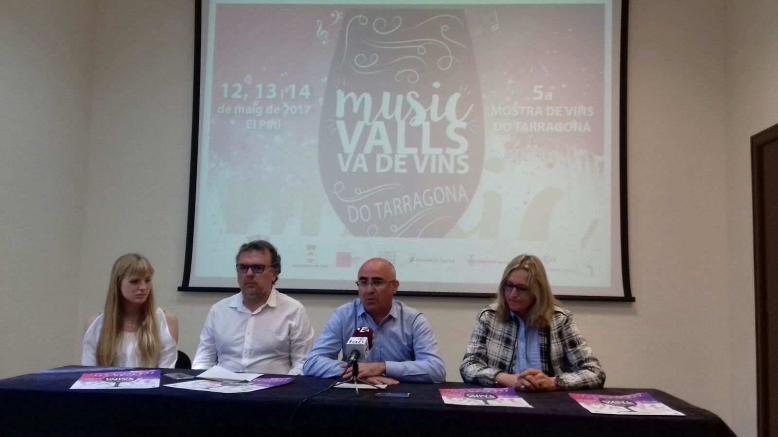 Música i vins de la DO Tarragona ompliran el centre de Valls