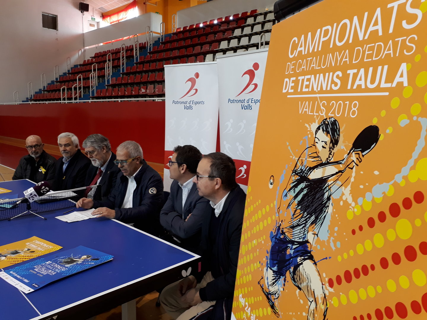 El Campionat de Catalunya per Edats de Tennis Taula i el Torneig Internacional Catalunya a Valls