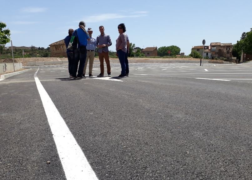 Reobre l'aparcament municipal de l'Hort del Carme després de les obres d'asfaltatge