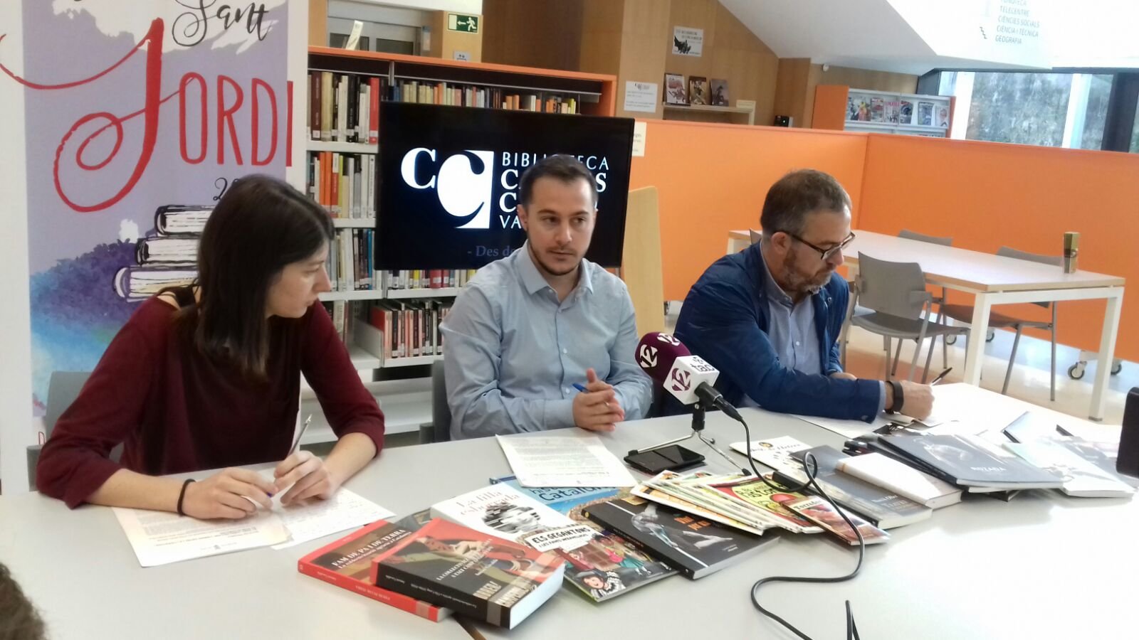 El Sant Jordi vallenc camina entre la literatura i el públic familiar
