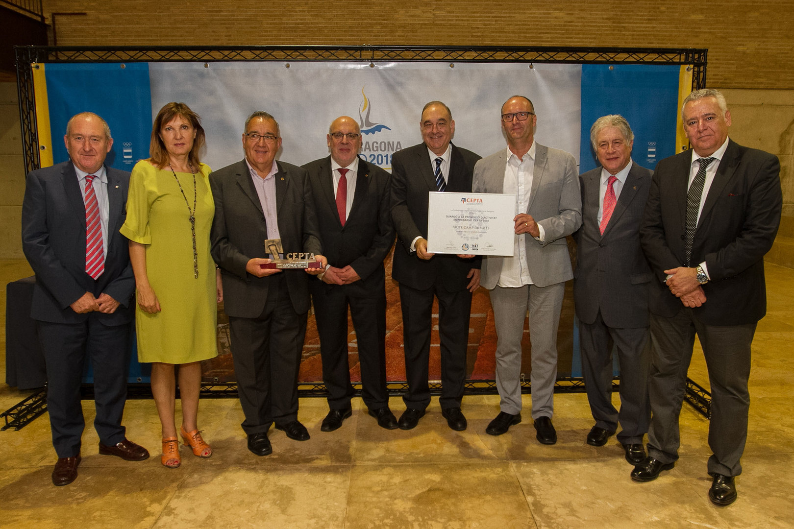 El Pacte "Camp de Valls", guardonat als premis de la CEPTA per la promoció de l'activitat empresarial