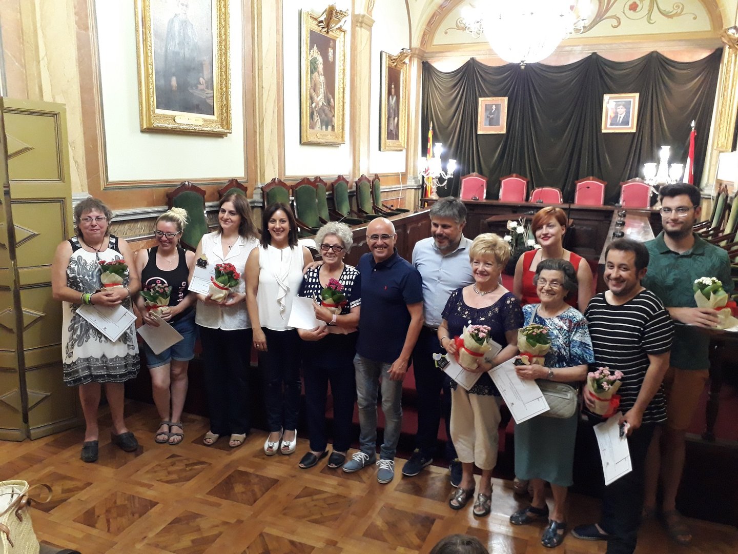 Lliurament de premis del 9è Concurs "El Barri en Flor"