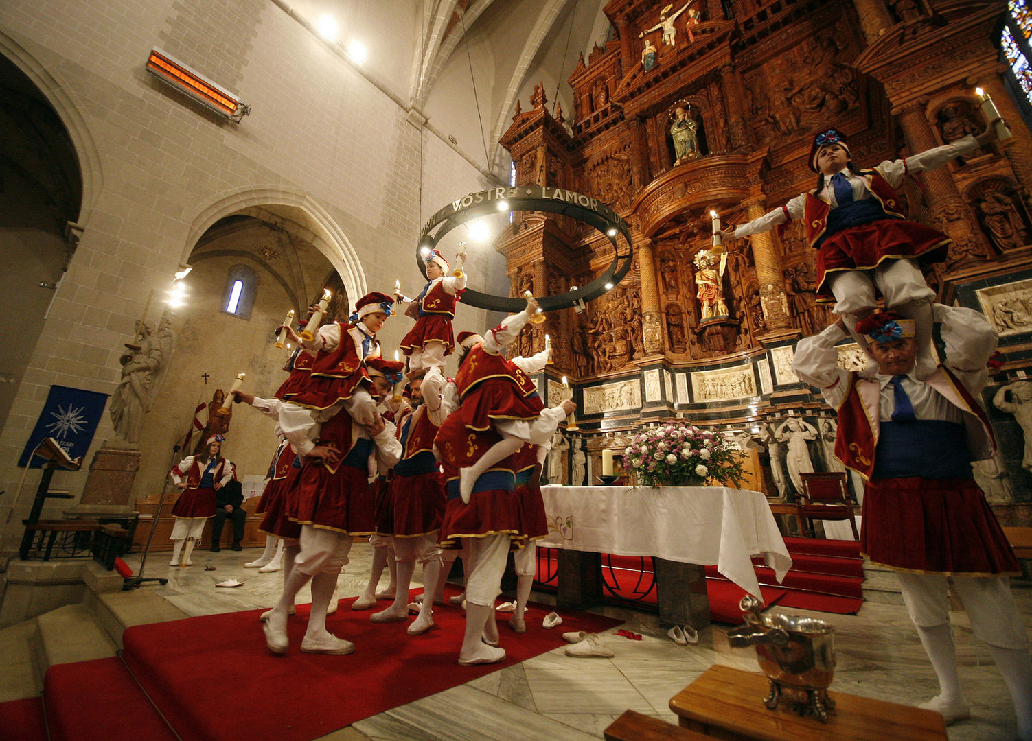 Celebració de la festivitat de la Candela, a tres anys vista de les Decennals