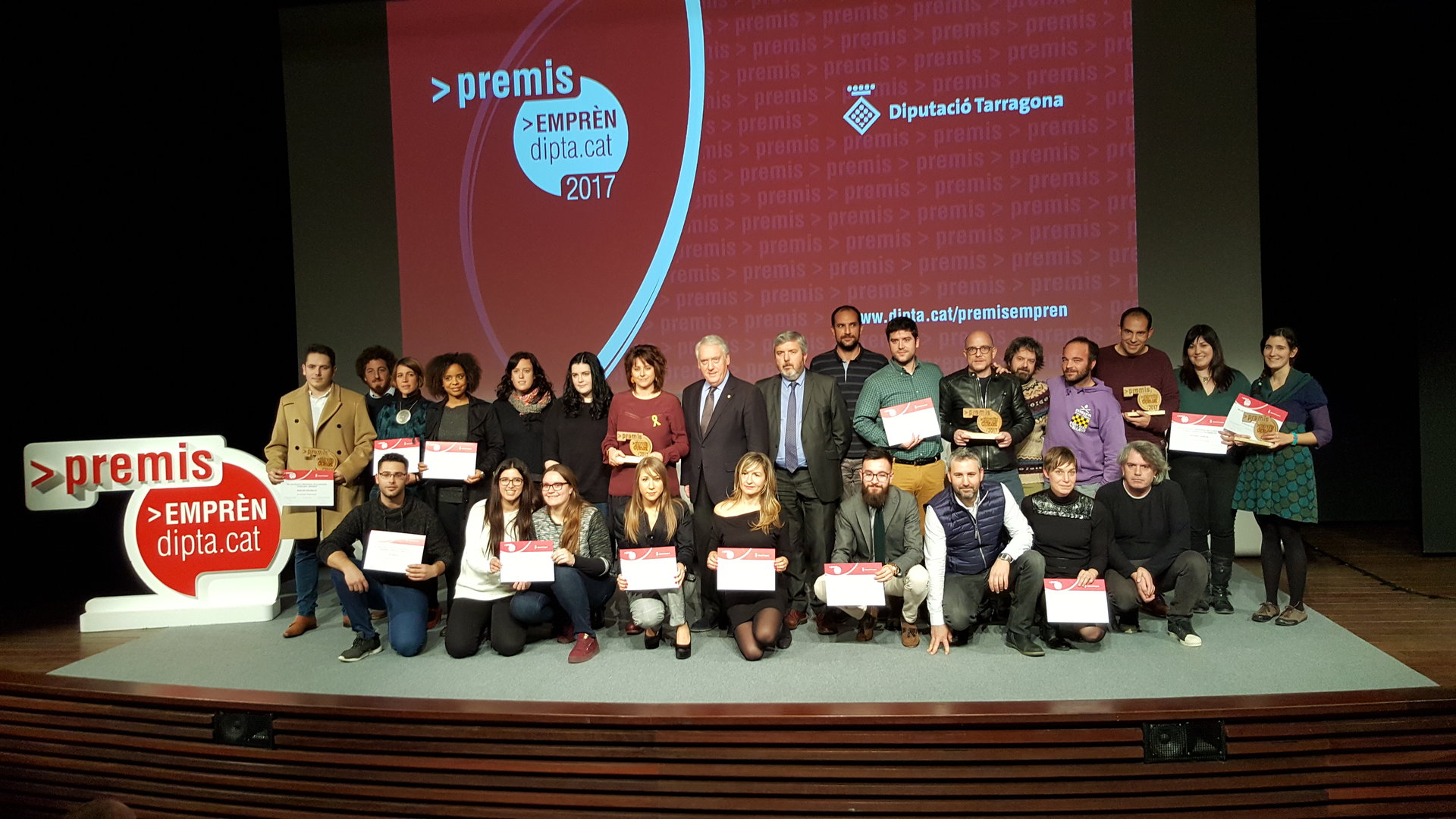 Emprenedors de l'Alt Camp premiats als Premis Emprèn