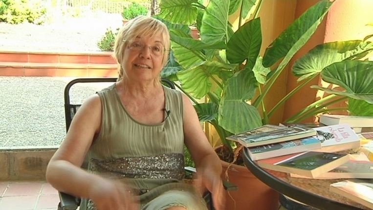 L'escriptora vallenca Margarida Aritzeta, guardonada amb la Creu de Sant Jordi