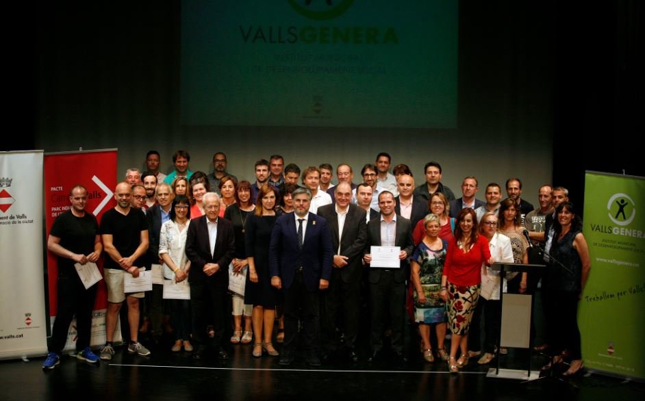 Vallsgenera reconeix la col·laboració de les empreses en formació i ocupació